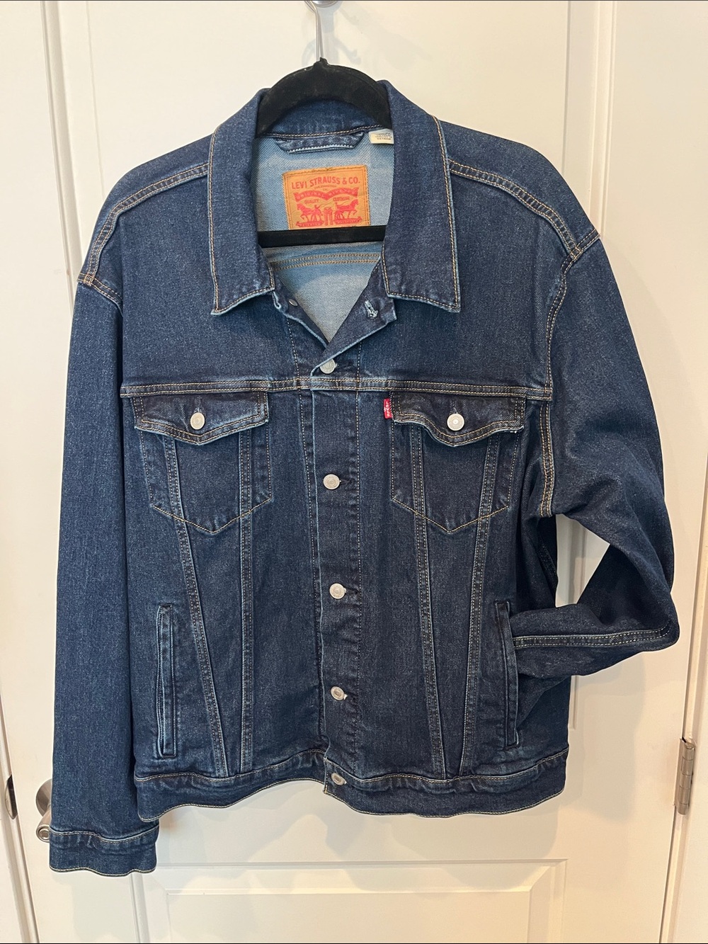 Levi's Indigo Blue Denim Trucker Jacket